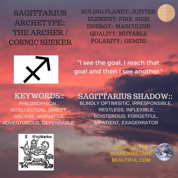 BOUNDARIES ARE BEAUTIFUL | WHO IS SAGITTARIUS? EXPLORE THE ARCHETYPE OF ...